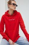 Кофта Tommy Jeans жіноча колір червоний з капюшоном з принтом (3013068) Кофта Tommy Jeans жіноча колір червоний з капюшоном з принтом (3013068)