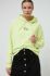 Кофта Tommy Jeans жіноча колір жовтий з капюшоном з принтом (3027360)