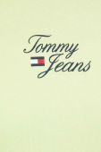 Кофта Tommy Jeans жіноча колір жовтий з капюшоном з принтом (3027360)