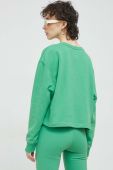 Кофта Tommy Jeans жіноча колір зелений з принтом (3068797)