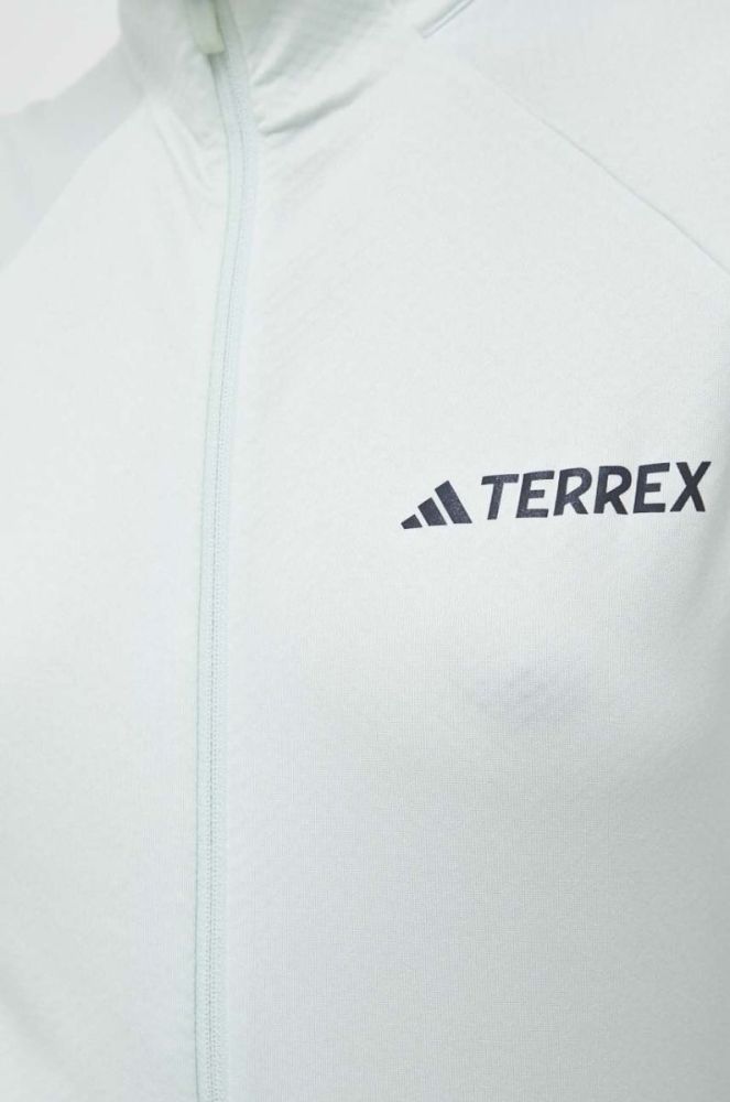 Спортивна кофта adidas TERREX Multi колір зелений однотонна (3317819) фото 5