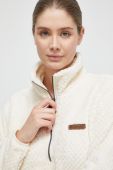 Спортивна кофта Columbia Fire Side Sherpa колір бежевий однотонна