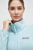 Спортивна кофта Columbia Sweater Weather колір бірюзовий меланж