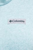 Спортивна кофта Columbia Sweater Weather колір бірюзовий меланж