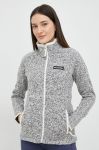 Спортивна кофта Columbia Sweater Weather жіноча колір сірий меланж