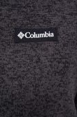 Спортивна кофта Columbia Sweater Weather колір чорний меланж