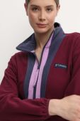 Кофта Columbia жіноча колір бордовий візерунок 2001293-191 (3517866)