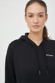 Кофта Columbia жіноча колір чорний з капюшоном однотонна (2953636)