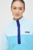 Спортивна кофта Columbia Benton Springs жіноча  однотонна колір блакитний