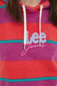 Кофта Lee жіноча з капюшоном візерунок колір барвистий