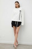 Бавовняна кофта MMC STUDIO жіноча колір білий однотонна (3221066)