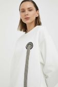 Бавовняна кофта MMC STUDIO жіноча колір білий однотонна (3221066)
