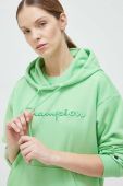 Кофта Champion жіноча колір зелений з капюшоном однотонна (3094204)