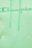 Кофта Champion жіноча колір зелений з капюшоном однотонна (3094204)