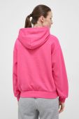 Кофта Champion жіноча колір рожевий з капюшоном однотонна (3068817)