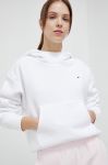 Кофта Champion жіноча колір білий з капюшоном однотонна (3190603)