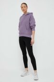 Кофта Champion жіноча колір фіолетовий з капюшоном однотонна (3190599)