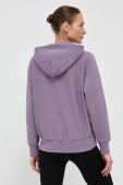 Кофта Champion жіноча колір фіолетовий з капюшоном однотонна (3190599)