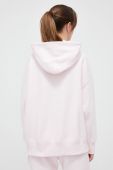 Кофта Champion жіноча колір рожевий з капюшоном однотонна (3190612)