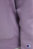 Кофта Champion жіноча колір фіолетовий однотонна (3190615)