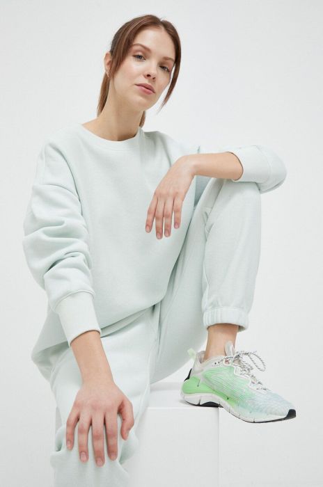 Кофта Champion жіноча колір зелений однотонна (3190627)