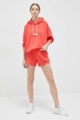 Кофта Champion жіноча колір червоний з капюшоном з принтом