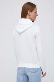 Кофта Polo Ralph Lauren жіноча колір білий з капюшоном однотонна