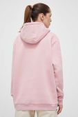 Кофта Ellesse жіноча колір рожевий з капюшоном з принтом (3187829)