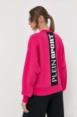 Кофта PLEIN SPORT жіноча колір рожевий з принтом