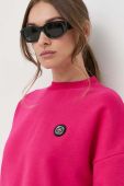 Кофта PLEIN SPORT жіноча колір рожевий з принтом