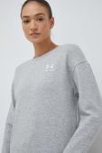 Кофта Under Armour жіноча колір сірий однотонна 1373032-495