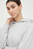Кофта 4F жіноча колір сірий з капюшоном однотонна (3139696)