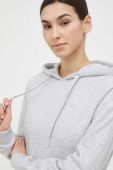 Кофта 4F жіноча колір сірий з капюшоном однотонна (3139718)