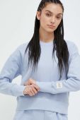 Бавовняна кофта Casall жіноча  однотонна колір блакитний