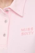 Кофта Miss Sixty жіноча колір рожевий з аплікацією