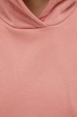 Кофта 4F жіноча колір рожевий з капюшоном однотонна (3244425)