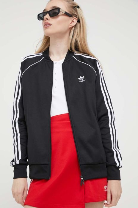 Кофта adidas Originals жіноча колір чорний з аплікацією IB5912-black