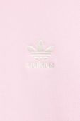 Бавовняна кофта adidas Originals жіноча колір рожевий з аплікацією (3539111)