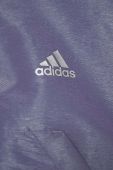 Дитяча кофта adidas G D WV HD HLFZP колір фіолетовий з капюшоном однотонна