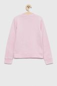 Дитяча кофта adidas G BL колір рожевий з принтом