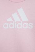 Дитяча кофта adidas G BL колір рожевий з принтом