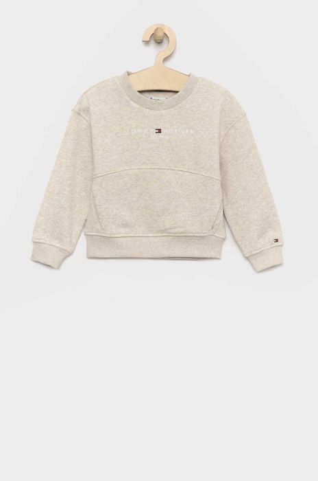 Дитяча кофта Tommy Hilfiger колір сірий меланж (2870151)