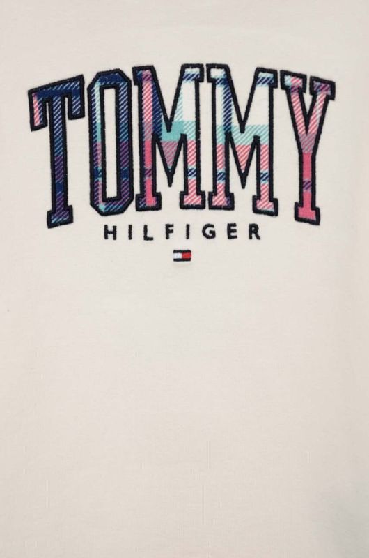 Дитяча кофта Tommy Hilfiger колір бежевий з аплікацією (3077057) фото 2
