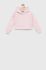 Дитяча кофта Guess колір рожевий з капюшоном з принтом (3002271)