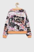 Дитяча бавовняна кофта Guess колір помаранчевий візерунок (2885120)
