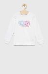 Дитяча кофта Guess колір білий з аплікацією (2885142)