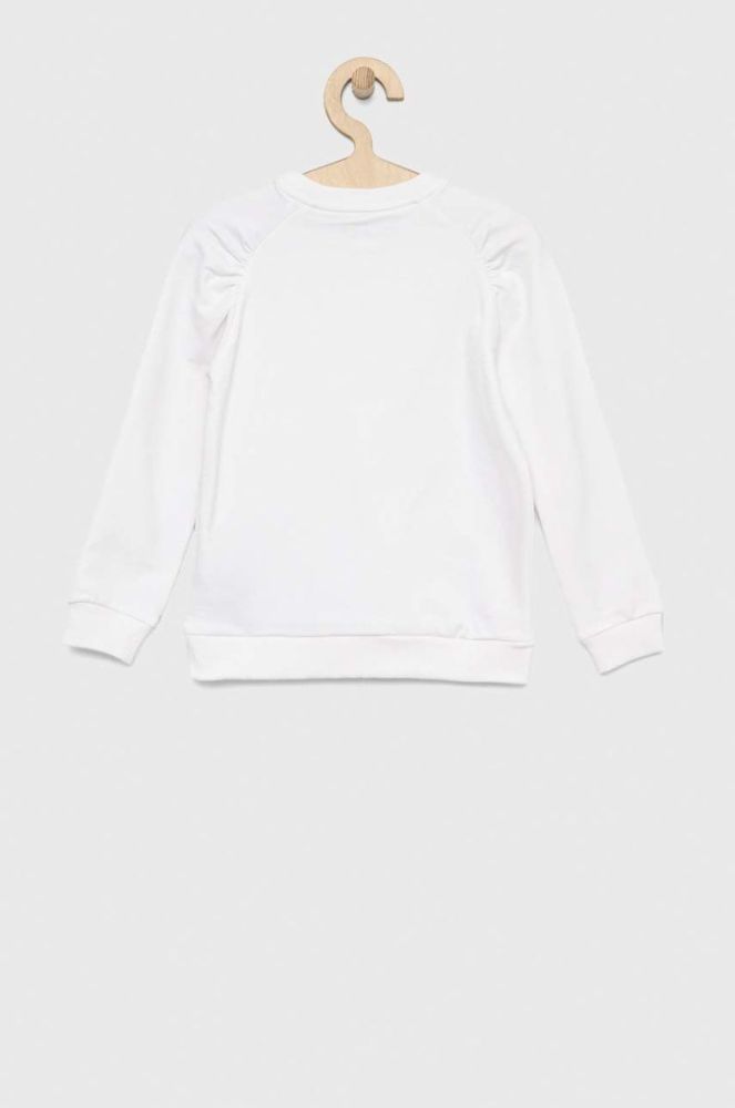 Дитяча кофта Guess колір білий з аплікацією (2885142) фото 2