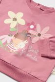 Кофта для немовлят Mayoral колір рожевий з принтом (2946788)