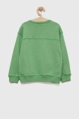 Дитяча кофта United Colors of Benetton колір зелений однотонна (3150493) Дитяча кофта United Colors of Benetton колір зелений однотонна (3150493)