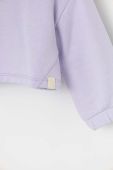 Дитяча кофта United Colors of Benetton колір фіолетовий однотонна (3144162)